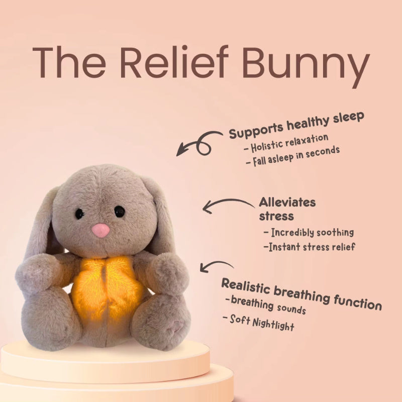 Breathing Rabbit Plush Toy