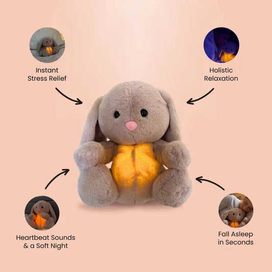 Breathing Rabbit Plush Toy