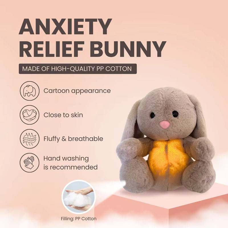 Breathing Rabbit Plush Toy