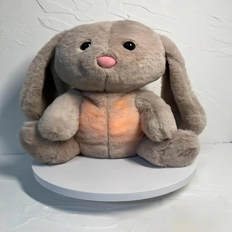 Breathing Rabbit Plush Toy