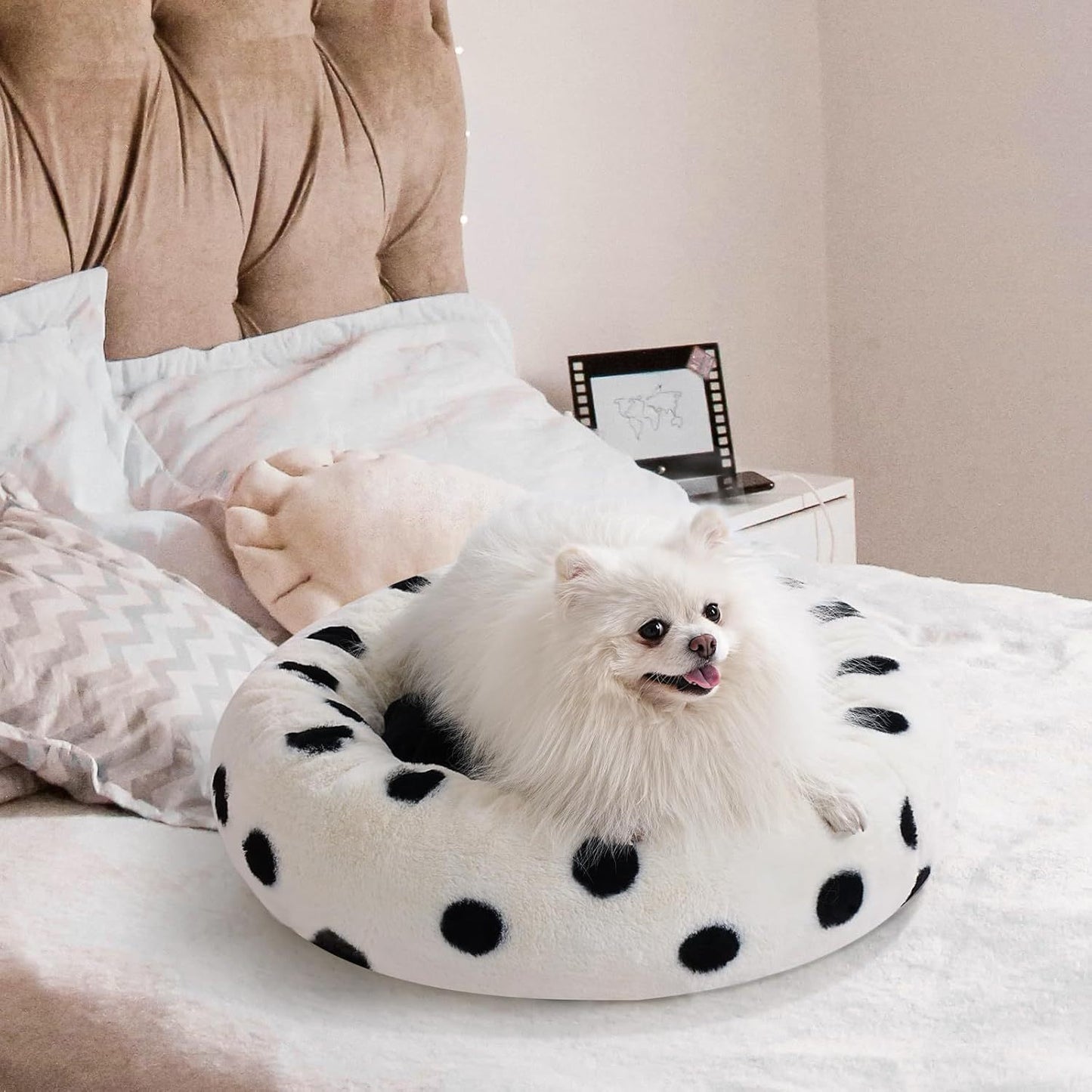 Donut Cat Bed For Indoor Cats
