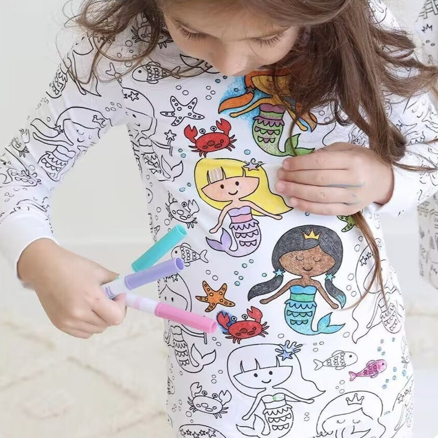 Children's DIY Hand-painted  Suit