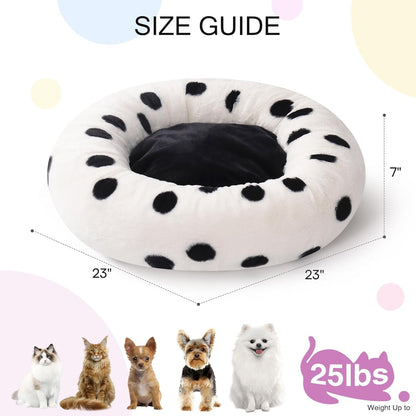 Donut Cat Bed For Indoor Cats